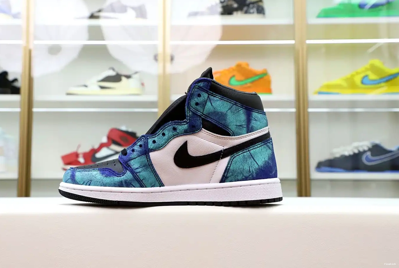 OG  High 1 Tie-Dye Jordan Air 0507